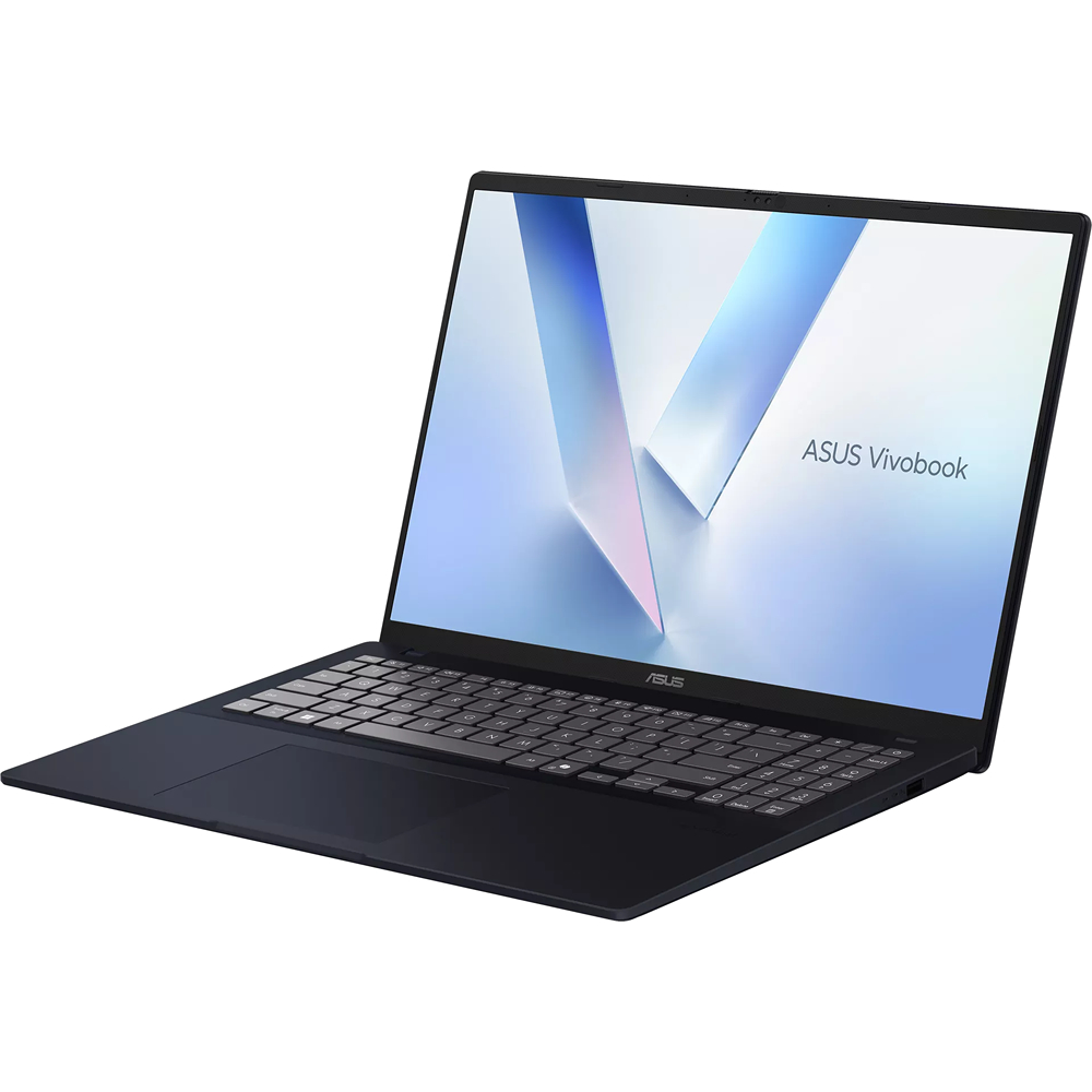 16" Ноутбук ASUS Vivobook 16 X1607CA, Intel Core Ultra 5 225H, RAM 16 ГБ, SSD 512 ГБ, Intel Graphics, Без ОС, синий (90NB15A1-M00RT0)